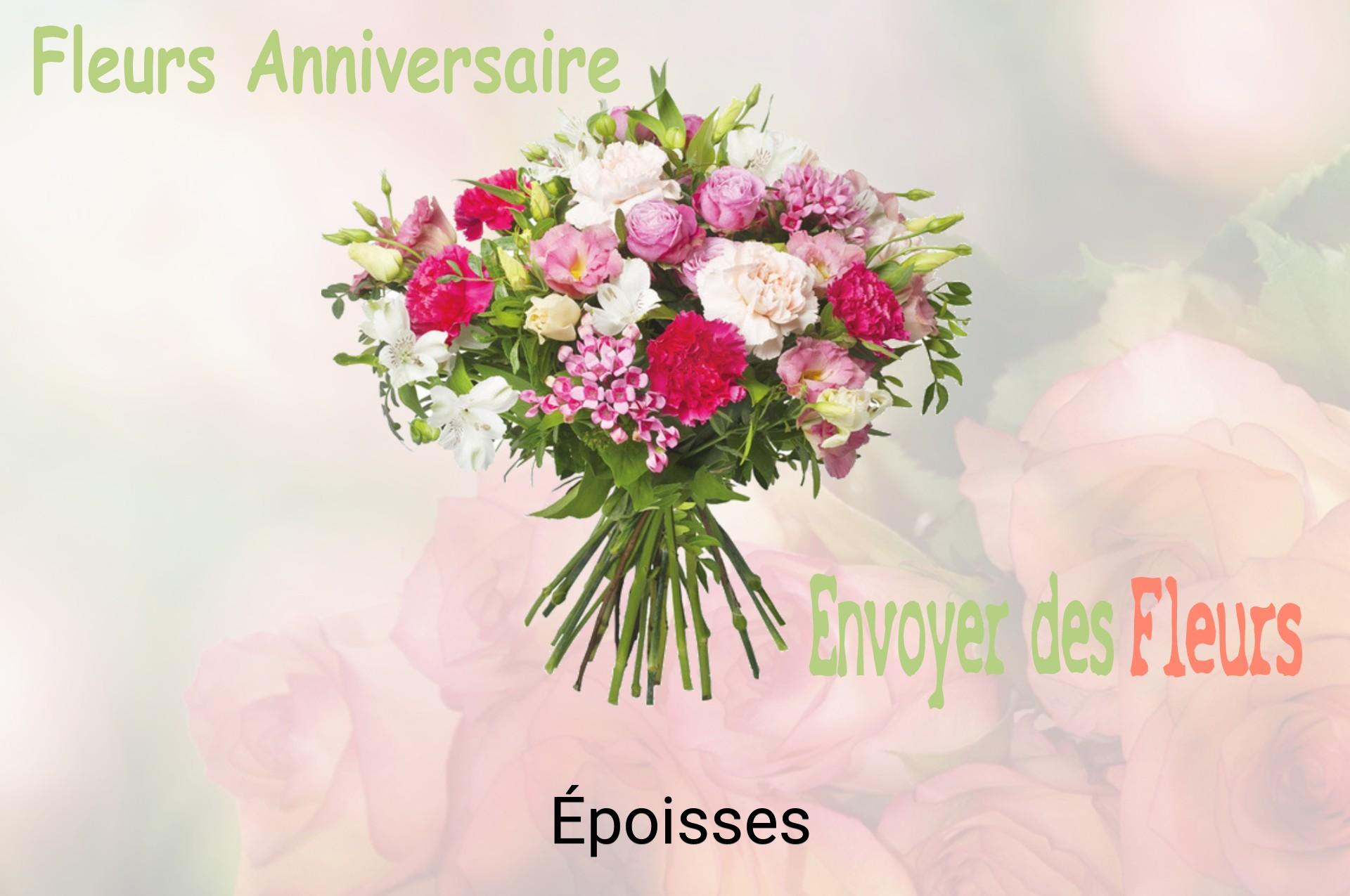 Bouquet de fleurs d’anniversaire livré à Époisses